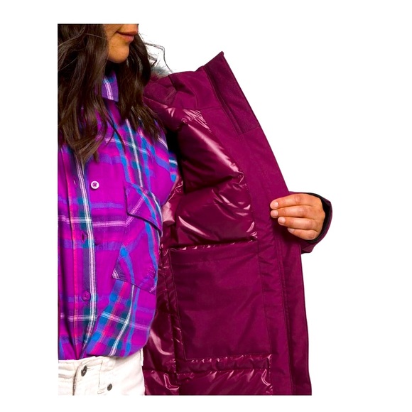 THE NORTH FACE WOMEN'S ARCTIC PARKA - BOYSENBERRY - Picture 5 of 6